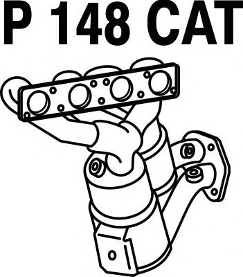 Catalytic Converter P148CAT
