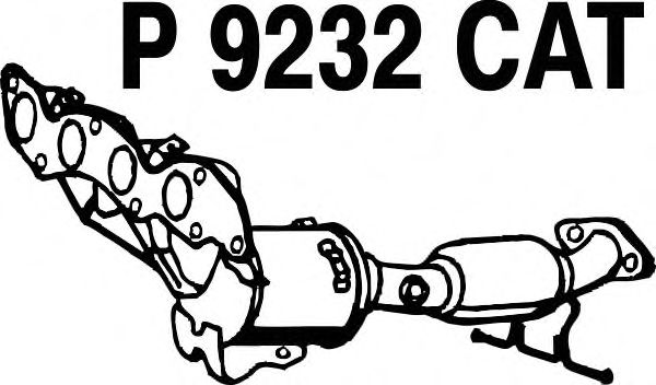 Catalytic Converter P9232CAT