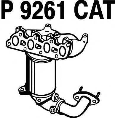 Catalytic Converter P9261CAT