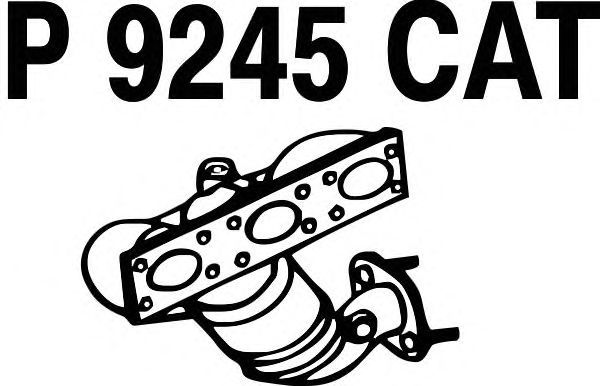 Catalytic Converter P9245CAT