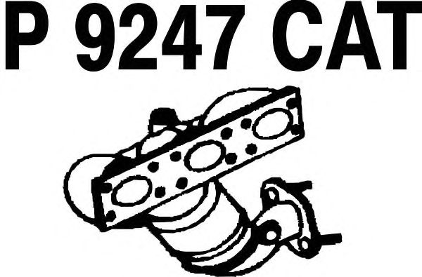 Catalytic Converter P9247CAT