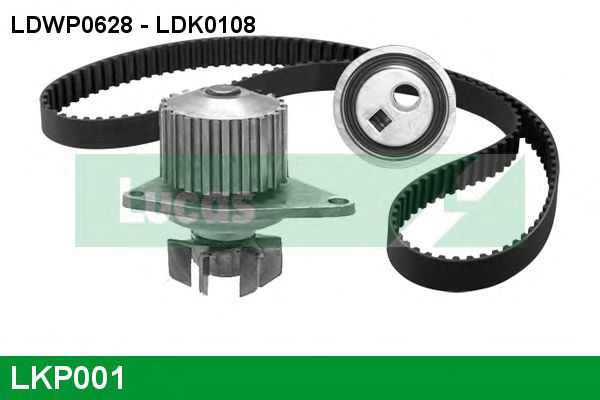 Water Pump & Timing Belt Kit LKP001
