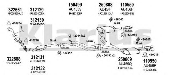 Exhaust System 940832E