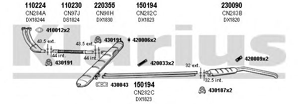 Exhaust System 180220E