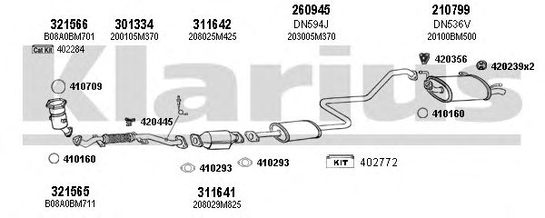 Exhaust System 270401E