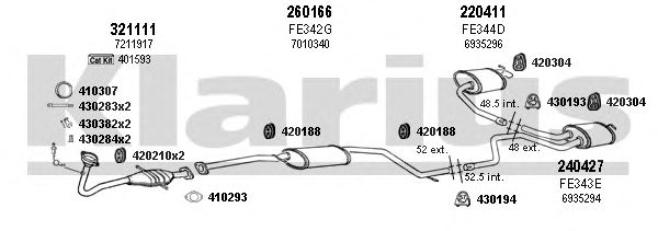 Exhaust System 360825E