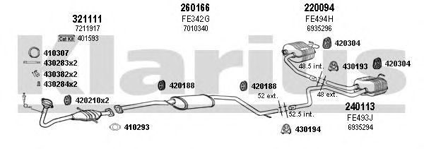 Exhaust System 360990E