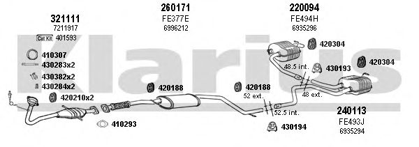 Exhaust System 360991E