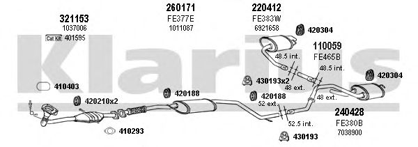 Exhaust System 361264E