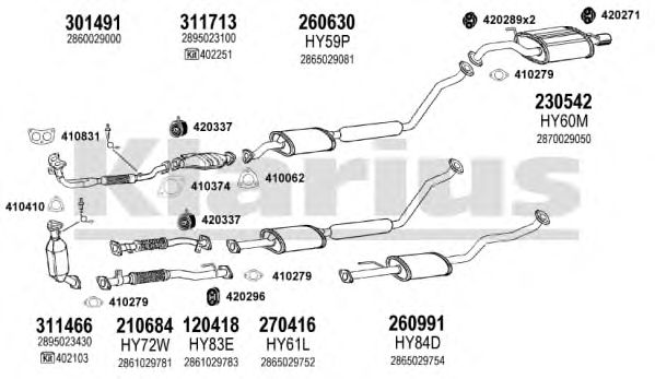 Exhaust System 450030E