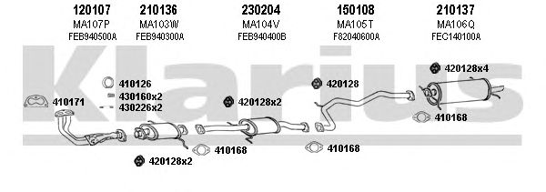 Exhaust System 570046E