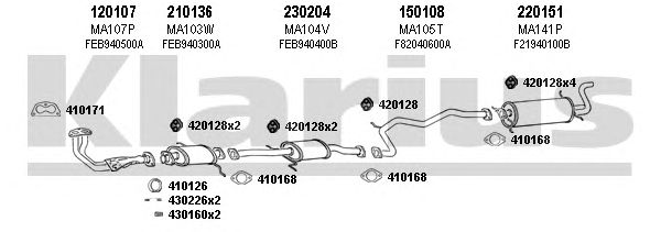 Exhaust System 570061E