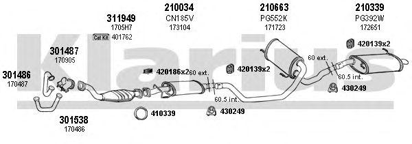 Exhaust System 630277E