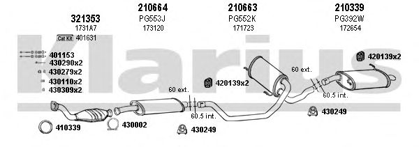 Exhaust System 630536E