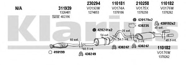 Exhaust System 960149E