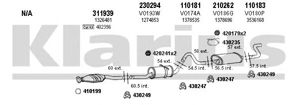 Exhaust System 960150E
