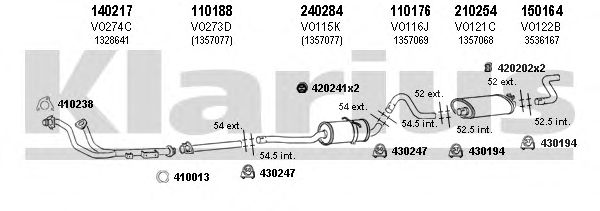 Exhaust System 960160E