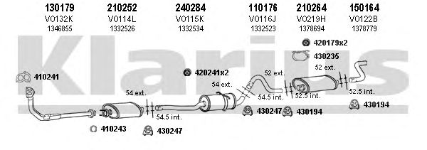 Exhaust System 960175E