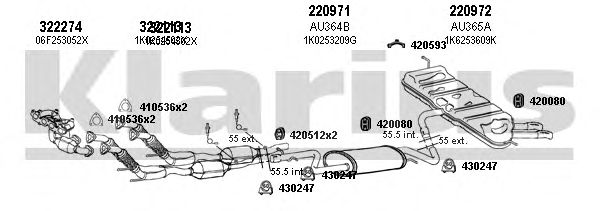 Exhaust System 940639E