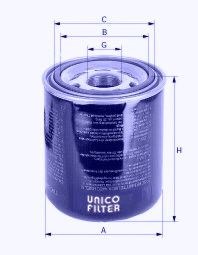 Cartucho del secador de aire, sistema de aire comprimido AD 13170 x