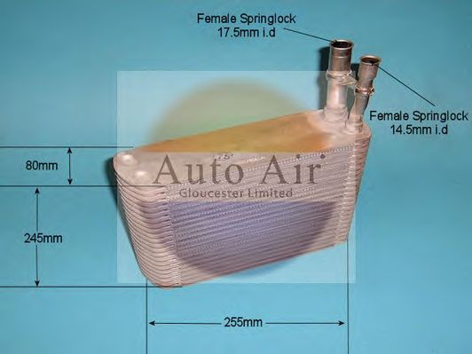 Evaporator, air conditioning 21-0093A