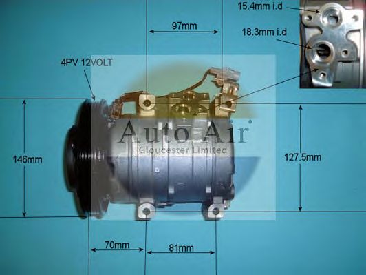 Compressor, airconditioning 14-0093
