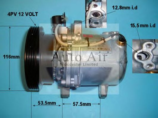 Compressor, airconditioning 14-0228