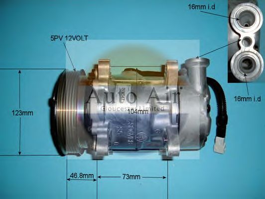 Compressor, airconditioning 14-1431