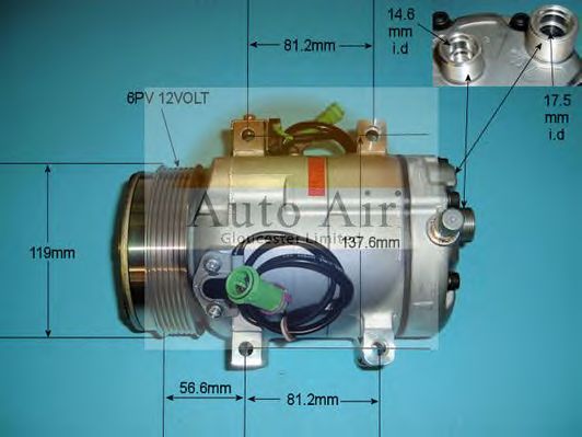 Compressor, airconditioning 14-6249