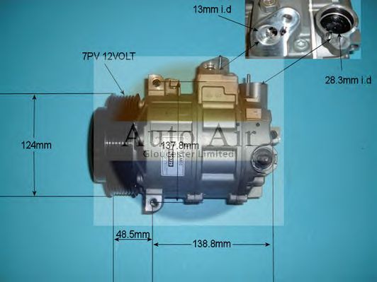 Compressor, airconditioning 14-6259R