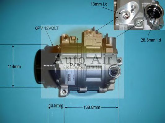 Compressor, airconditioning 14-6260R