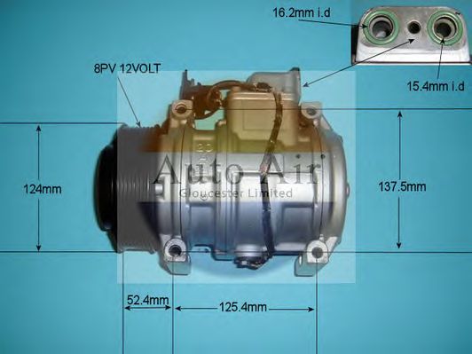 Compressor, airconditioning 14-7490R