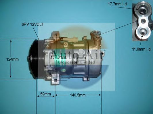 Compressor, ar condicionado 14-1215