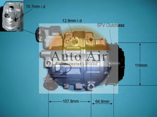 Compressor, airconditioning 14-6200