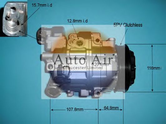 Compressor, airconditioning 14-6200R