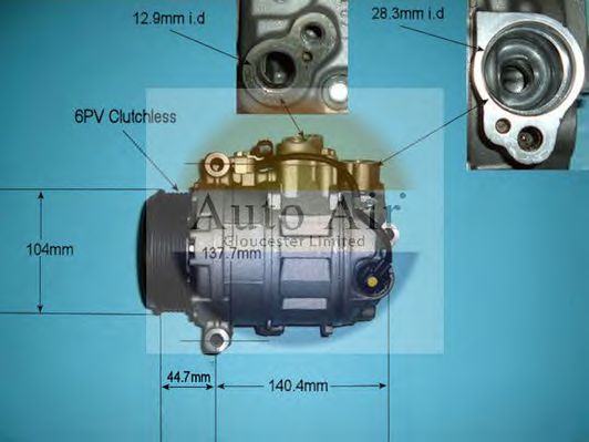 Compressor, airconditioning 14-6201R