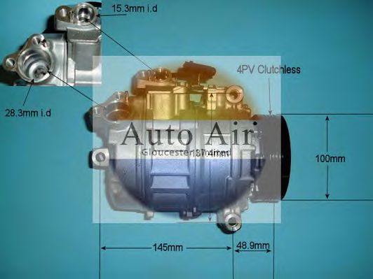 Compressor, airconditioning 14-9650