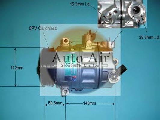 Compressor, ar condicionado 14-9698
