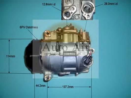 Compressor, airconditioning 14-9655