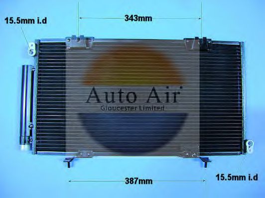 Condensator, airconditioning 16-1010