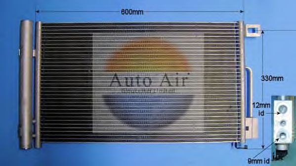 Condenser, air conditioning 16-1067
