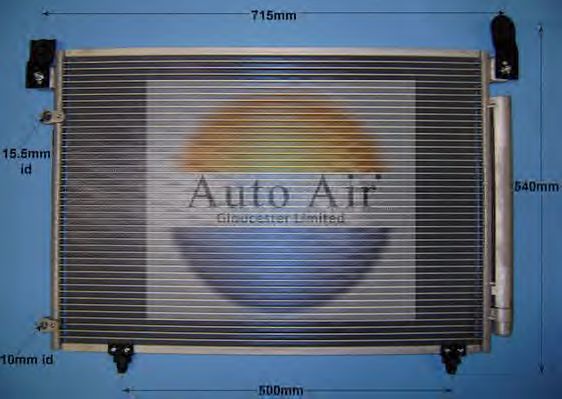 Condenser, air conditioning 16-1083