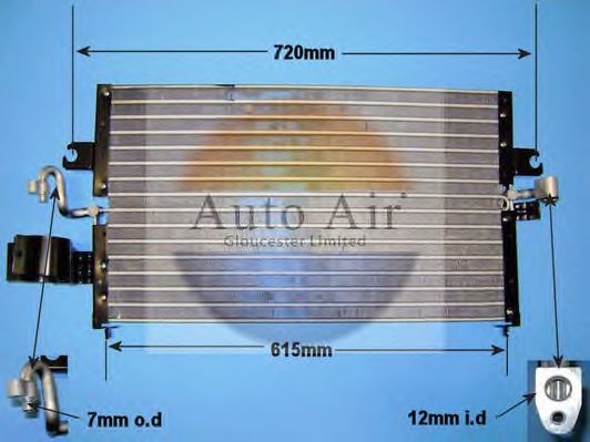 Condensator, airconditioning 16-1115