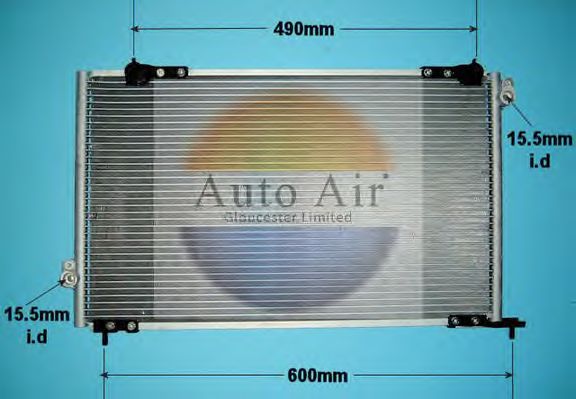 Condensator, airconditioning 16-1146