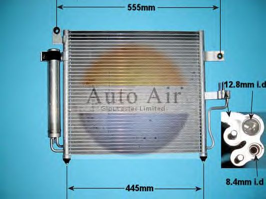 Condensator, airconditioning 16-1159