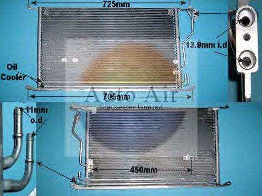 Condensator, airconditioning 16-1206