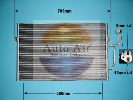 Condensator, airconditioning 16-1216