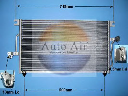 Condensator, airconditioning 16-1219