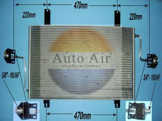 Condensator, airconditioning 16-1270