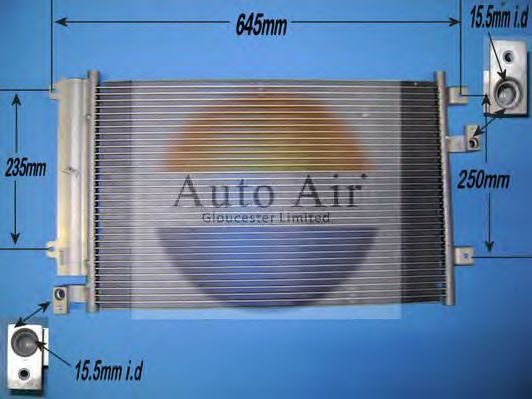 Condensator, airconditioning 16-1328